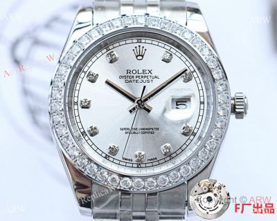Rolex Datejust 40 mm Diamond Bezel Watches  Automatic
